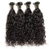 Natural Wavy bundle Luxury 10a grade human hair #1B Natural Black 10“-30”