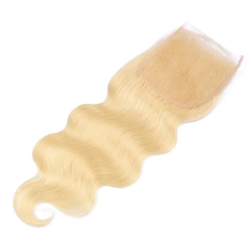 613 body wave 4*4 HD straight closure 10a grade luxury