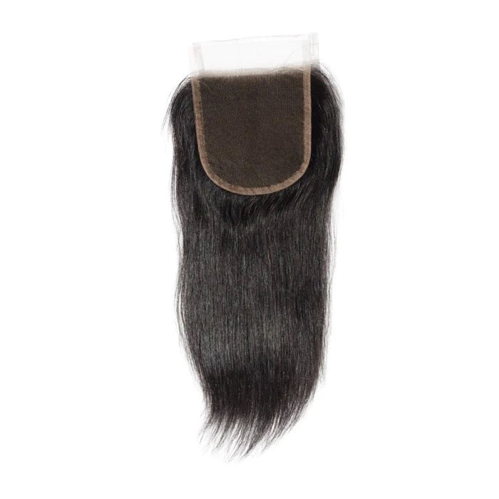 1B straight 4*4 straight closure 10a grade luxury