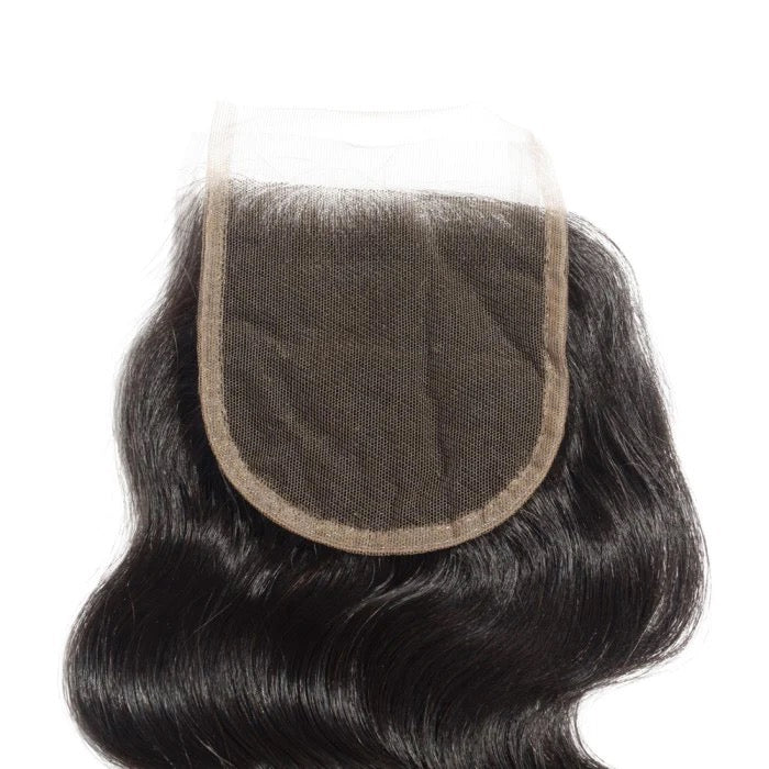 1B body wave 4*4 straight closure 10a grade luxury