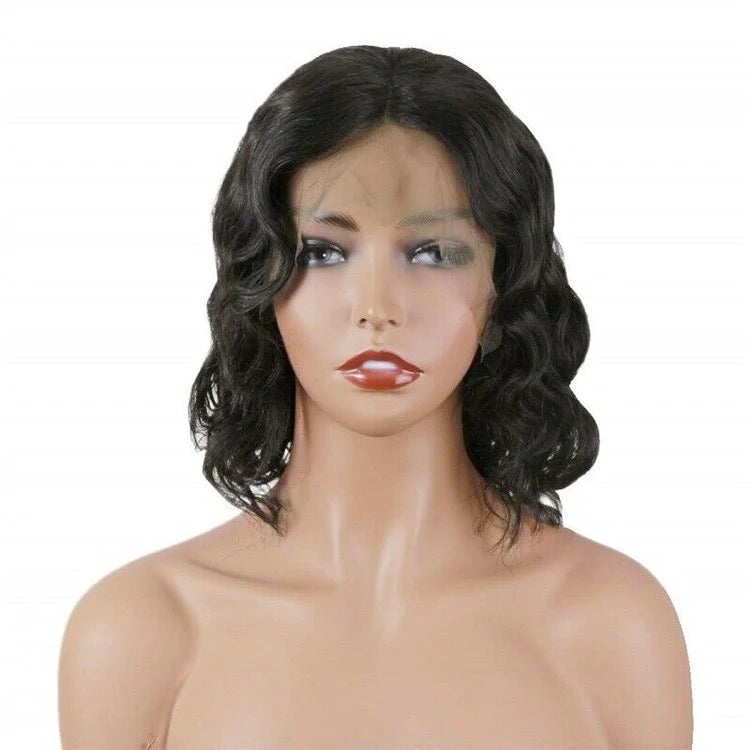 BOB Body wave 13*4 Frontal lace wig 10a grade luxury
